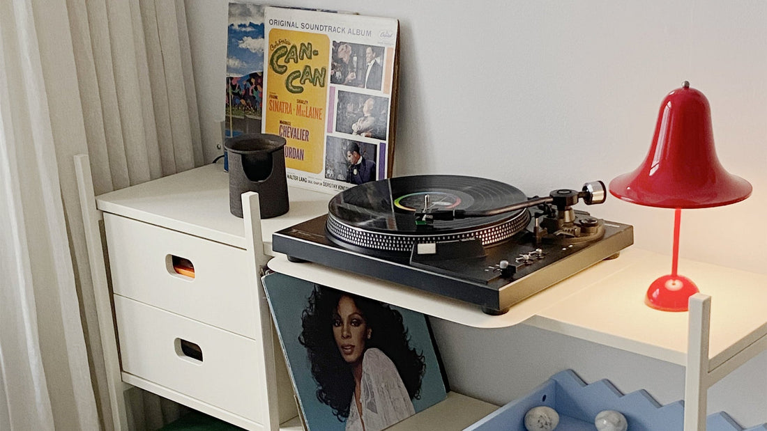 Äntligen är den här - brickan för din vinylspelare
