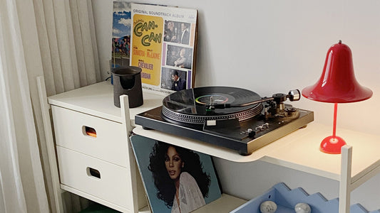 Äntligen är den här - brickan för din vinylspelare