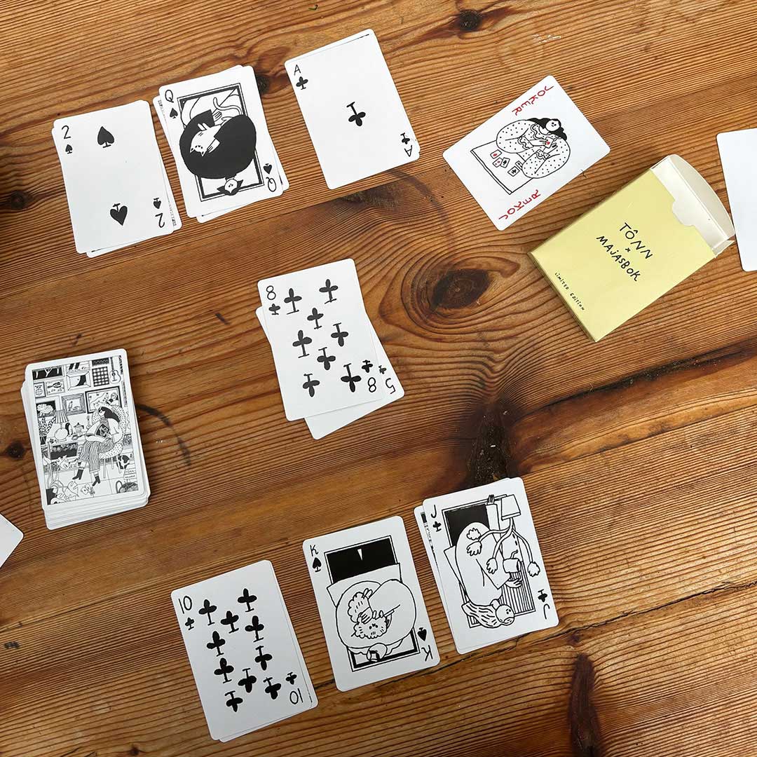 Playing cards TÔNN x Majasbok