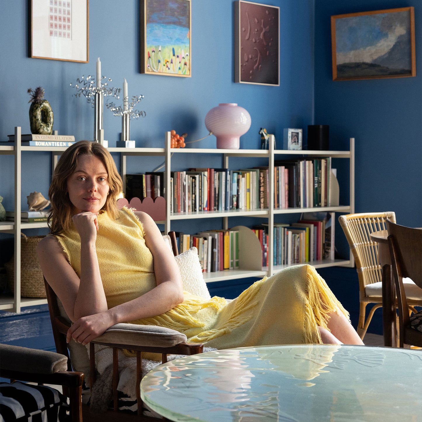 Frida Gustavsson's shelf