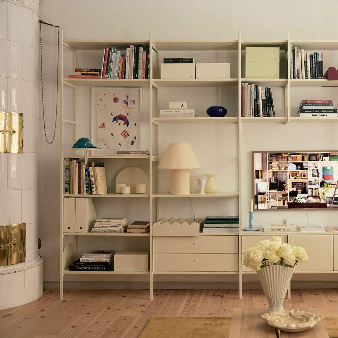 Étagère de showroom Hiver 2026