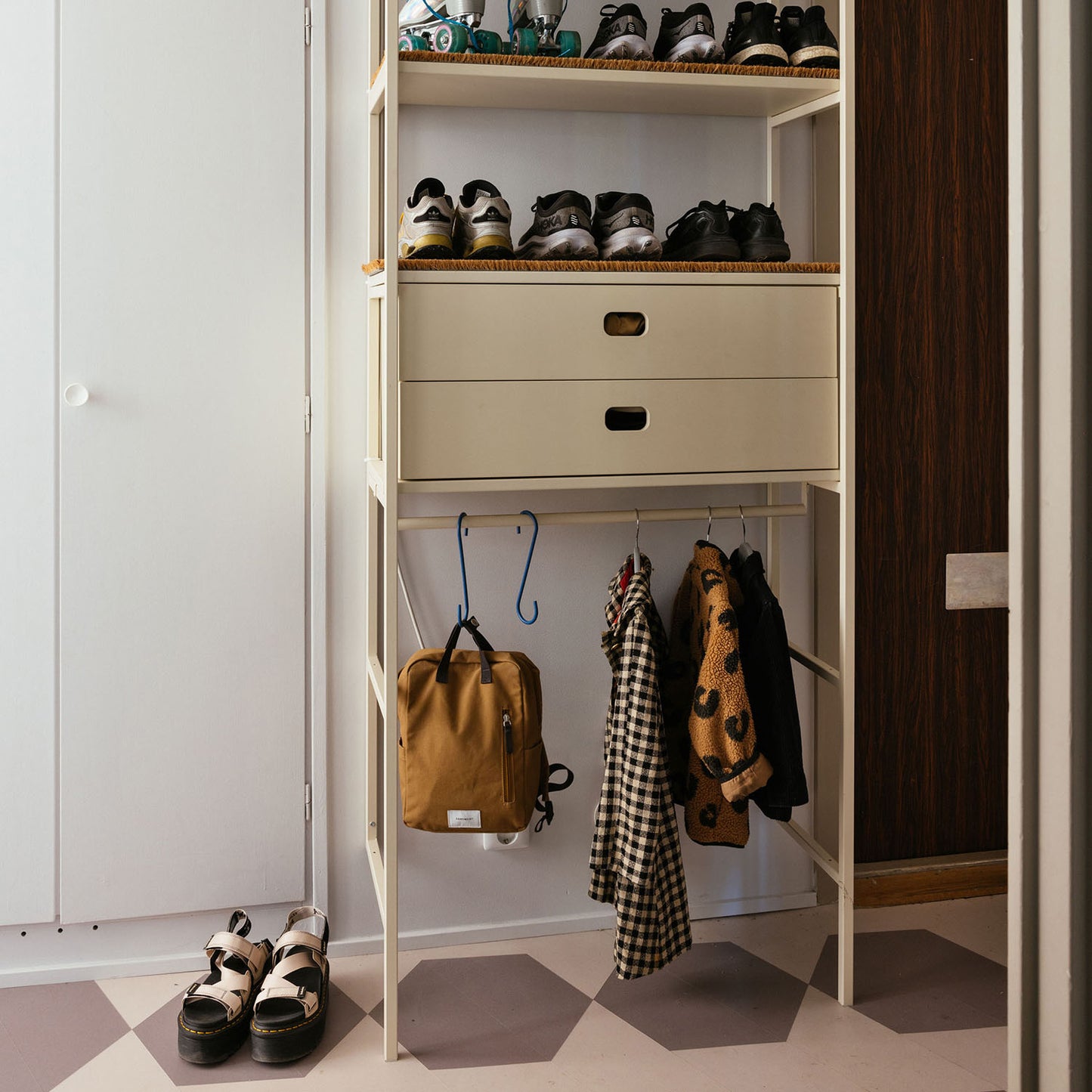 Hallway shelf