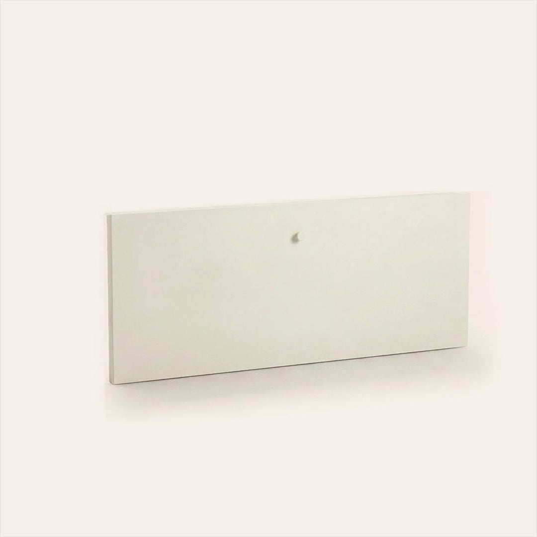 Hurtsfront med knopp stor hel - Off-white