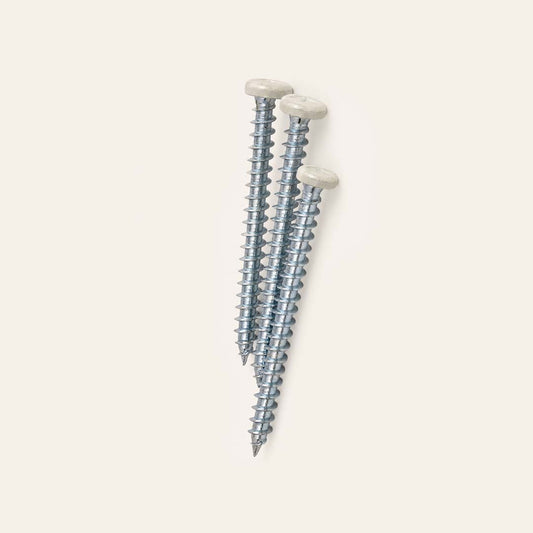 Zusätzliche Schrauben und Dübel 3er-Pack – Off-white