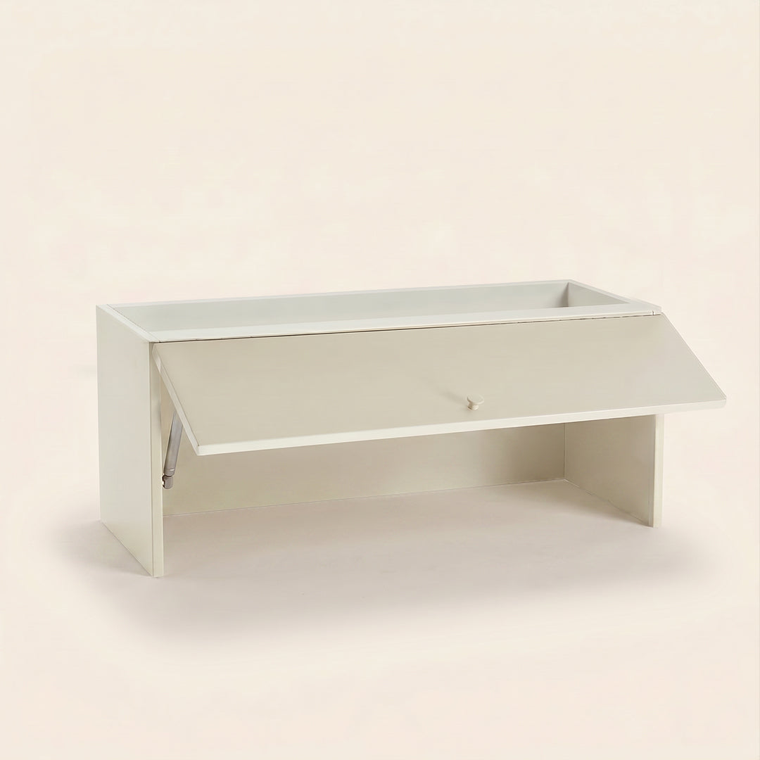 Armoire avec porte relevable - Off-white