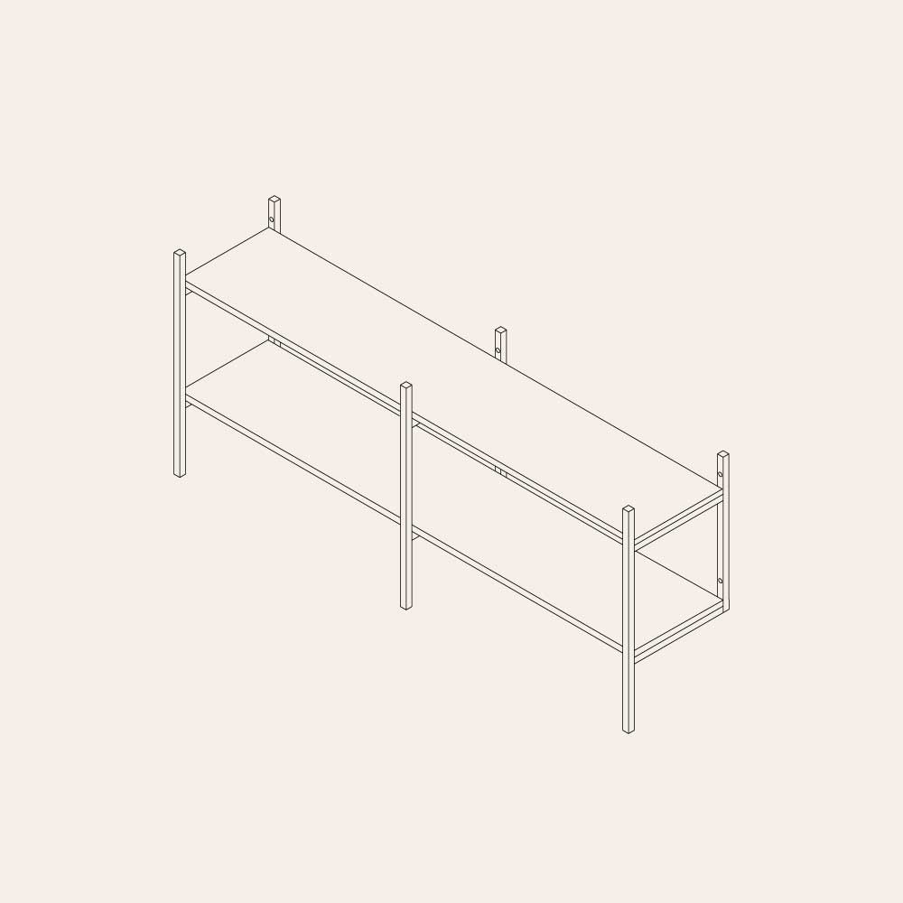 Ida’s first shelf
