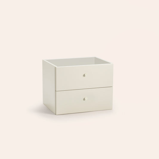 Armoire à tiroirs étroite - Off-white
