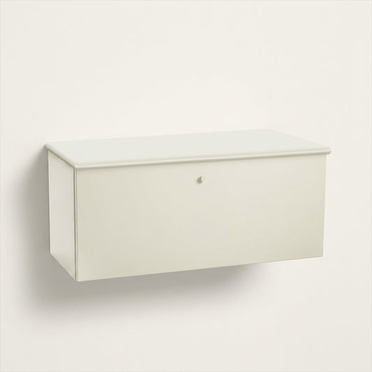 Armoire à tiroirs murale double - Off-White