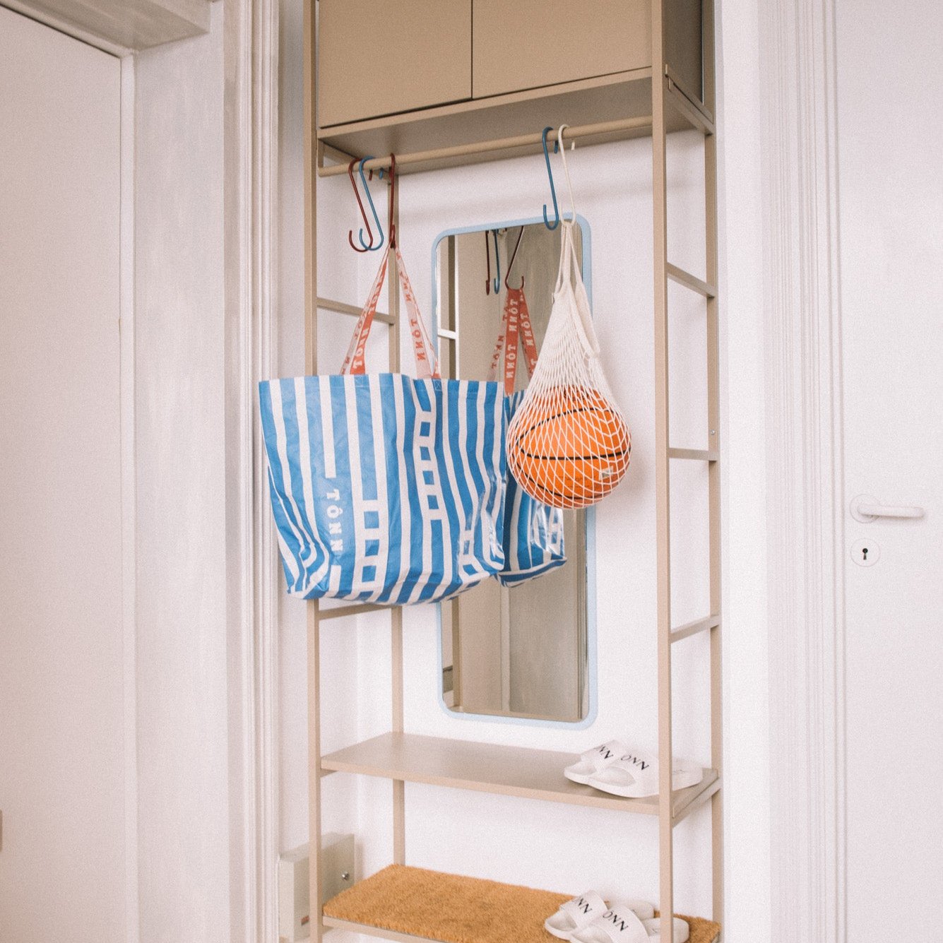 Hallway shelf