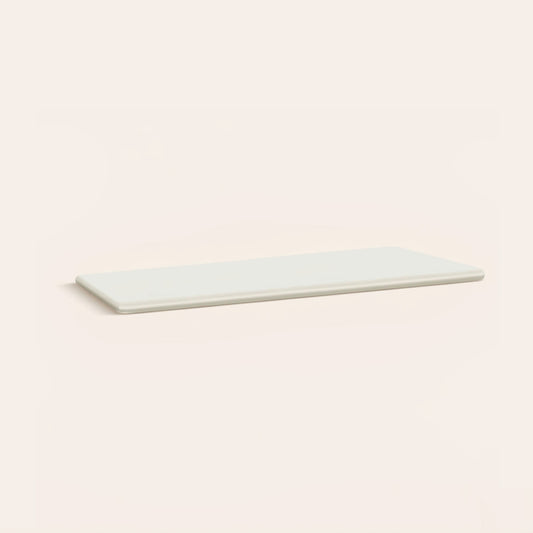 Oberplatte und Wandhalterung breit - Off-white